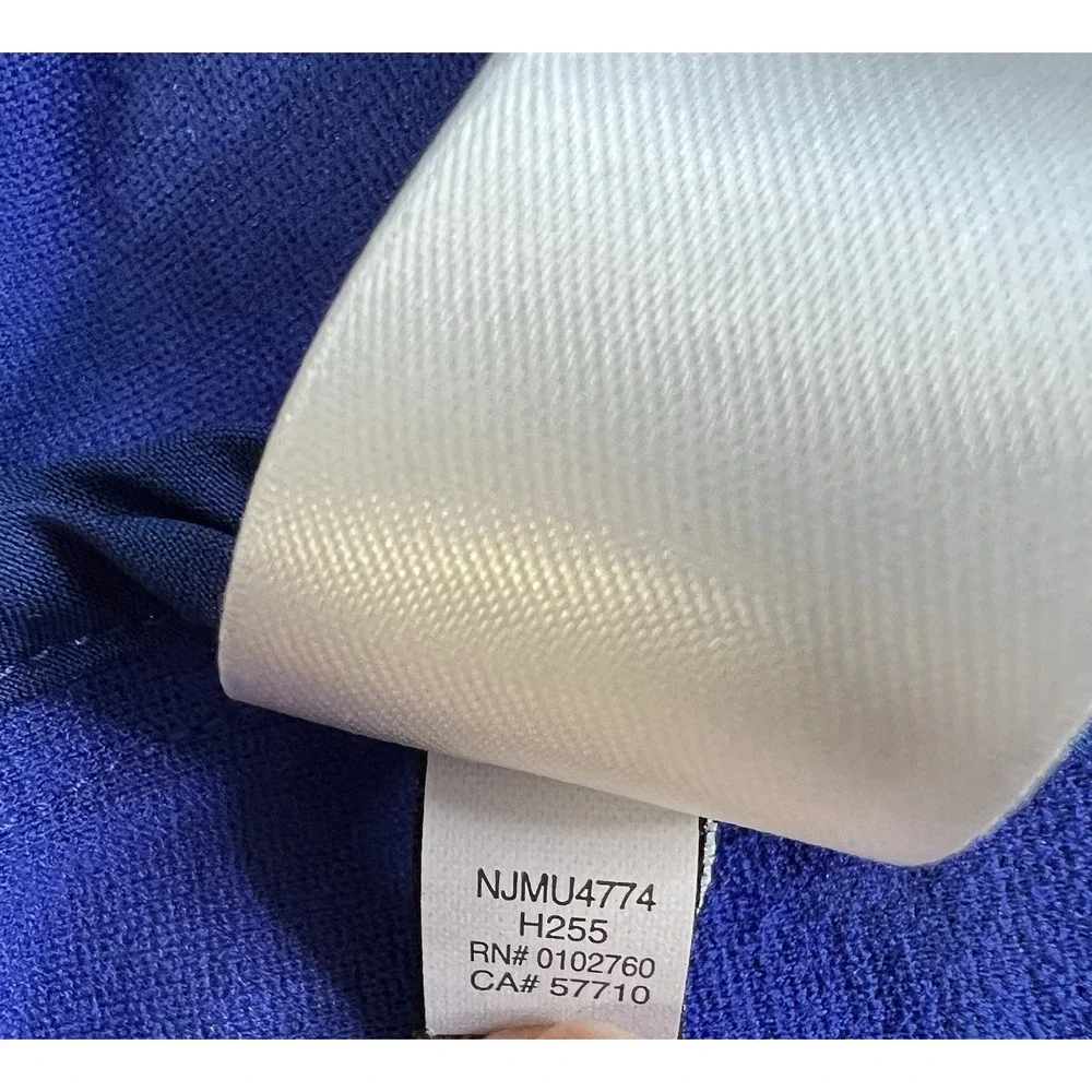 Kate Spade A-Line Mini Dress  Size 4 Royal‎ Blue V-Neck Women's